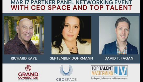 Gc Panel Networking Event With Ceo Space And Top Talent | March 17, 2022