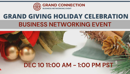 Grand Giveaway Holiday Celebration | Dec 10 2021