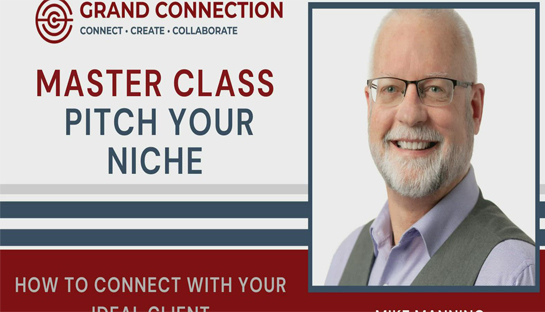 Master Class | Pitch Your Niche How To Connect To Your Ideal Client With Mike Manning | May 15, 2021