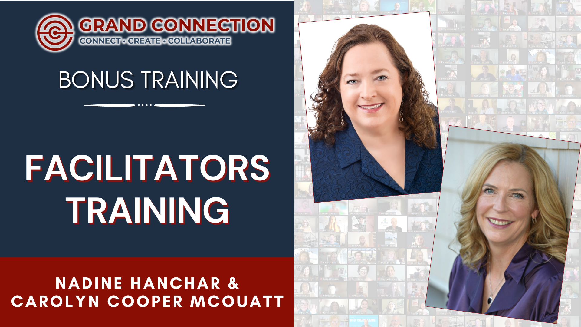 Facilitators Training With Nadine Hanchar and Carolyn Cooper-McOuatt