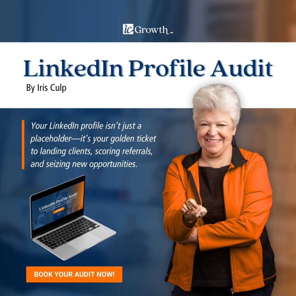 LinkedIn Profile Audit by Iris Culp