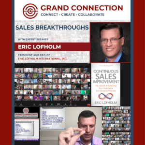 sales breakthroughs with eric lofholm